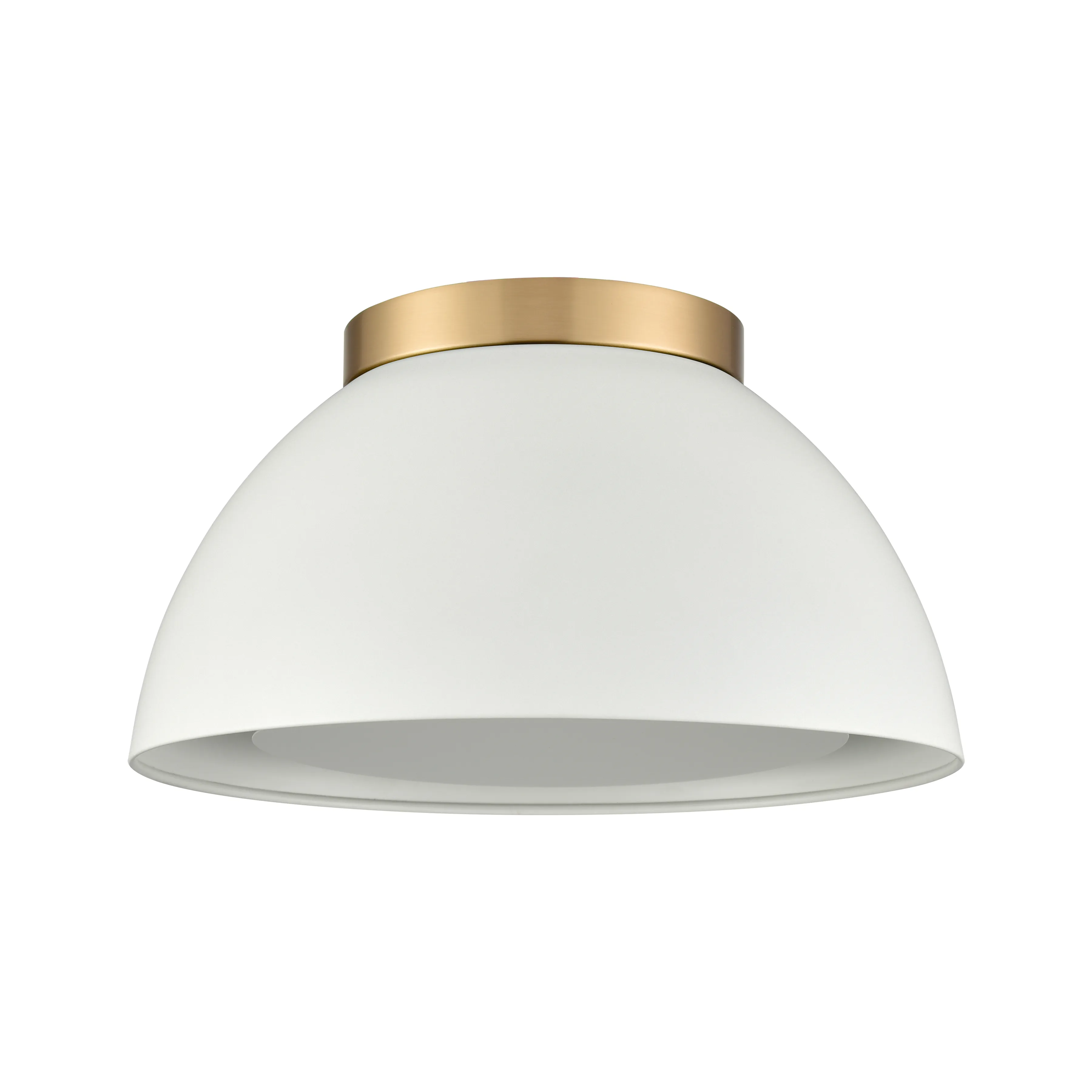 Pelham 10'' Wide 2-Light Gold Flush Mount