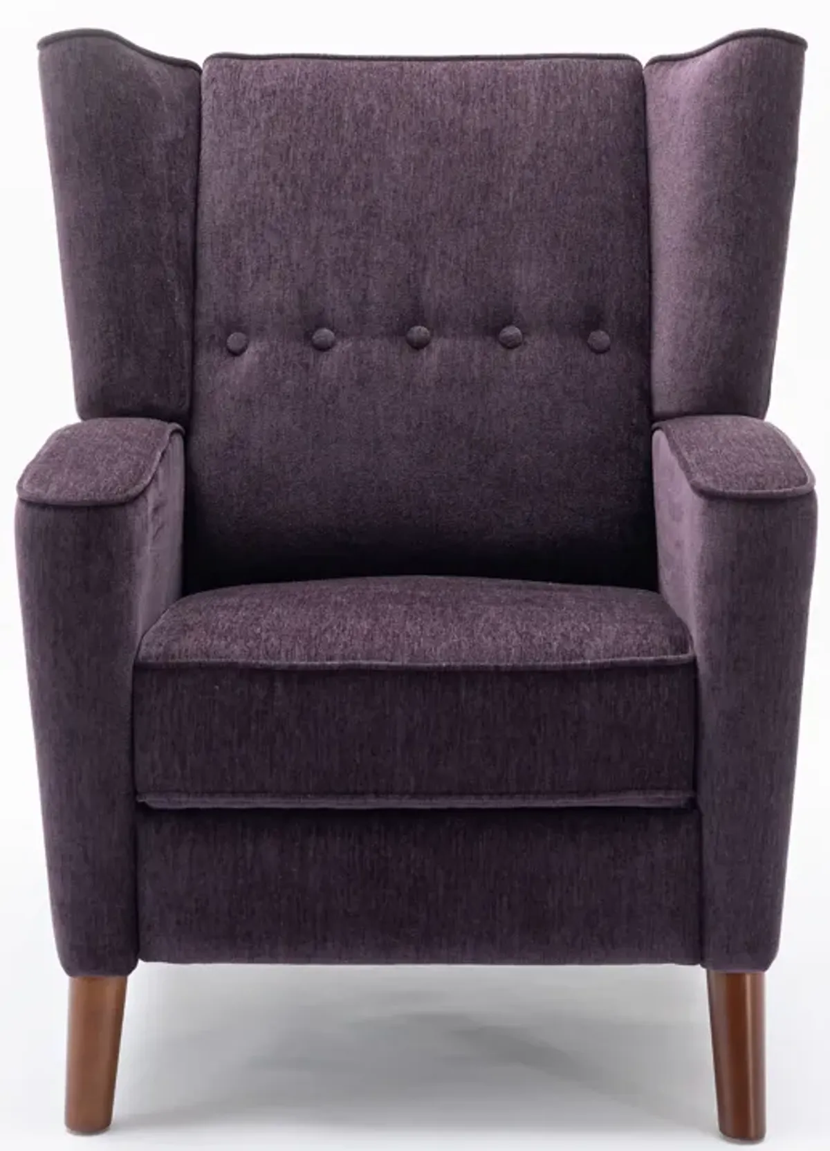 Merax Mid Century Chenille Wingback Recliner Chair