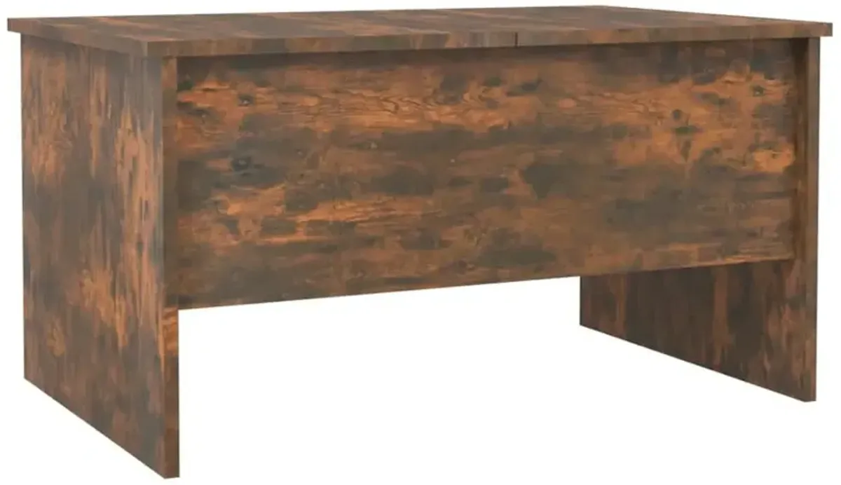 Coffee Table Smoked Oak 31.5"x19.7"x16.7" Engineered Wood