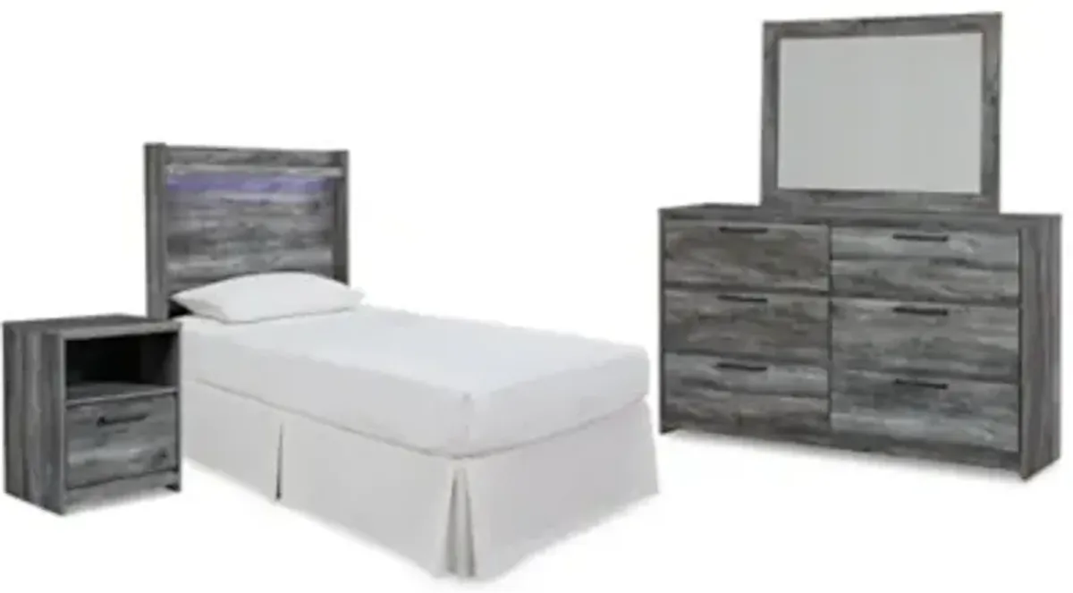 Baystorm Twin Panel Bed Set
