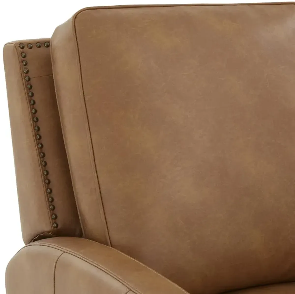 Comfort Pointe James Saddle Faux Leather Push Back Recliner