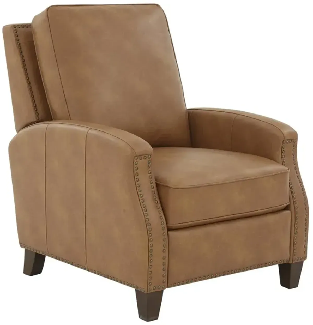 Comfort Pointe James Saddle Faux Leather Push Back Recliner