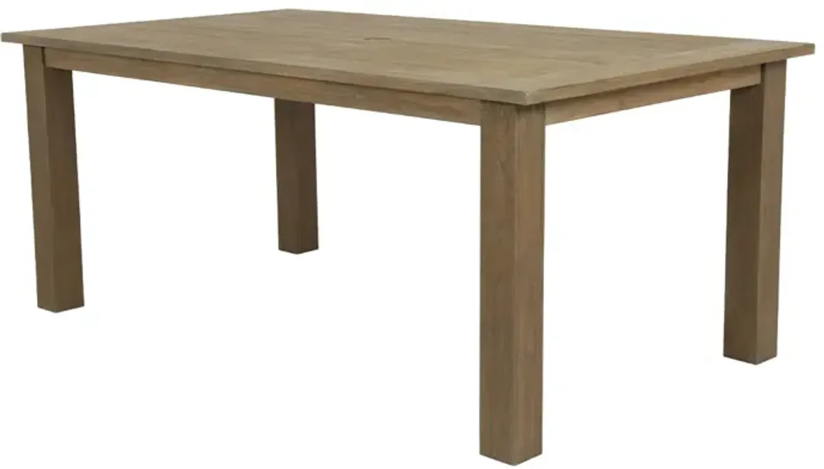 Coastal Teak 91" Dining Table