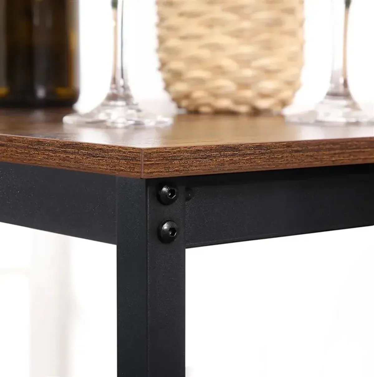 Modern High Top Bar Table with Sleek Design and Durable Finish