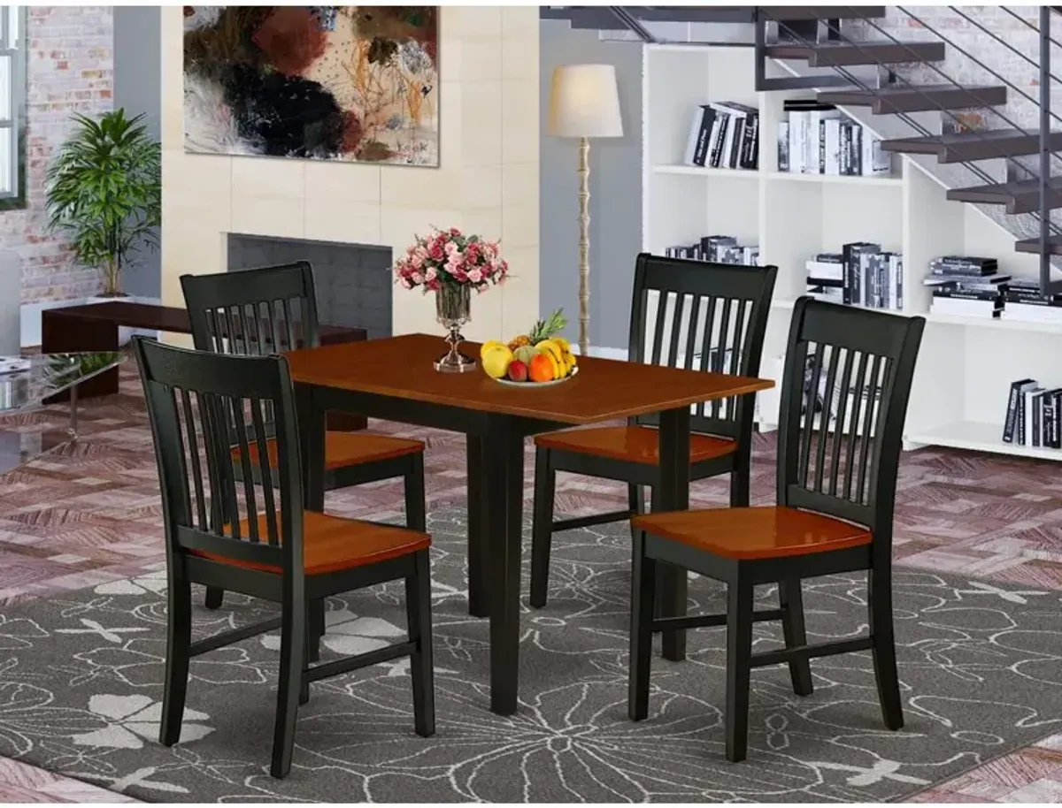 Dining Room Set Black & Cherry