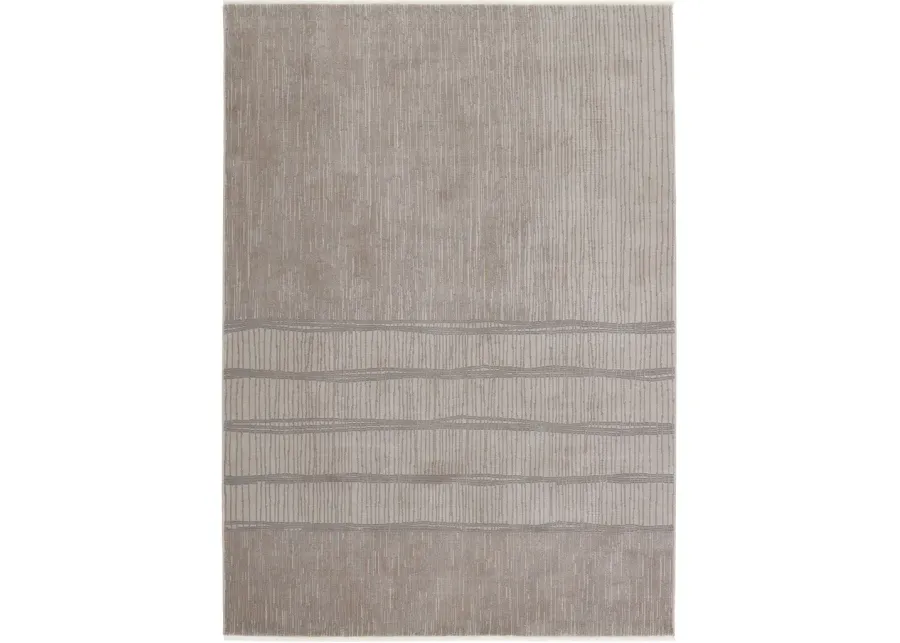 Aura Ewan Tan/Taupe 5' x 7'6" Rug