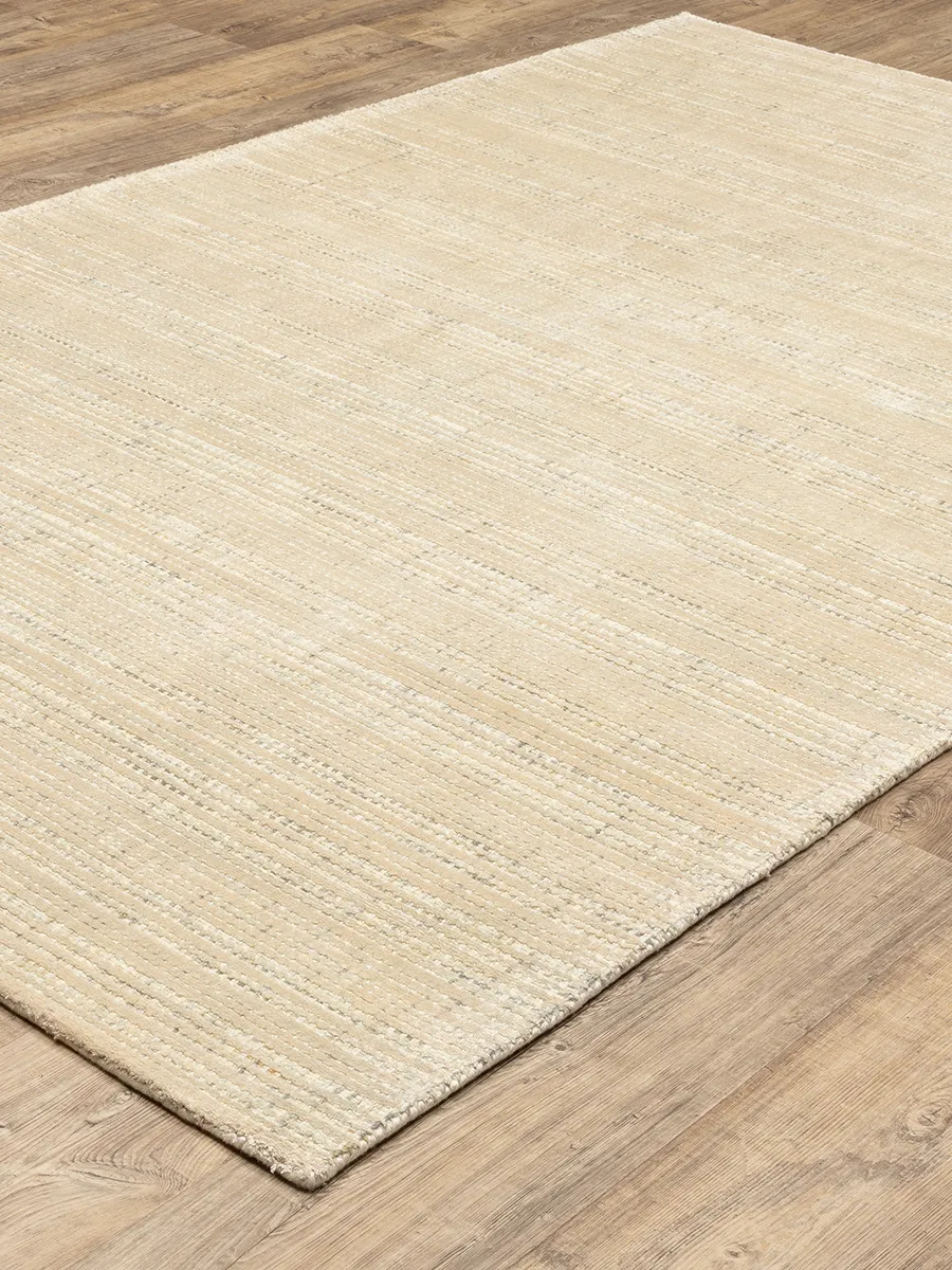 Circa 5' x 8' Beige Rug