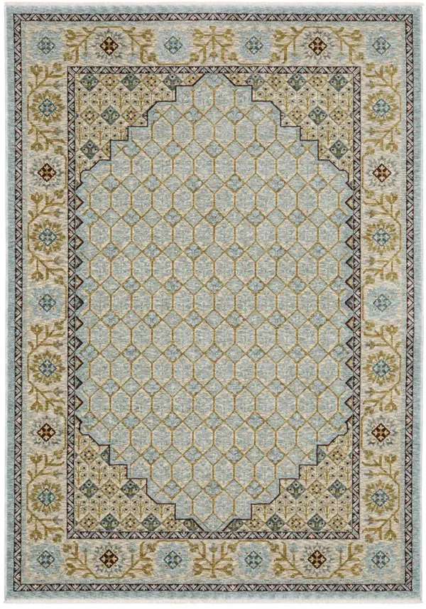 Capella 7'10" x 10'10" Blue Rug