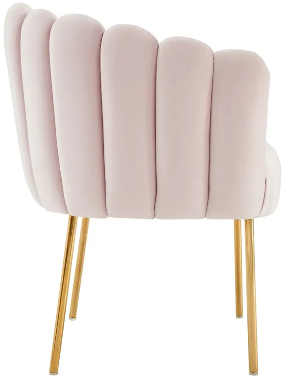 Sanna Channel Tufted Performance Velvet Armchair