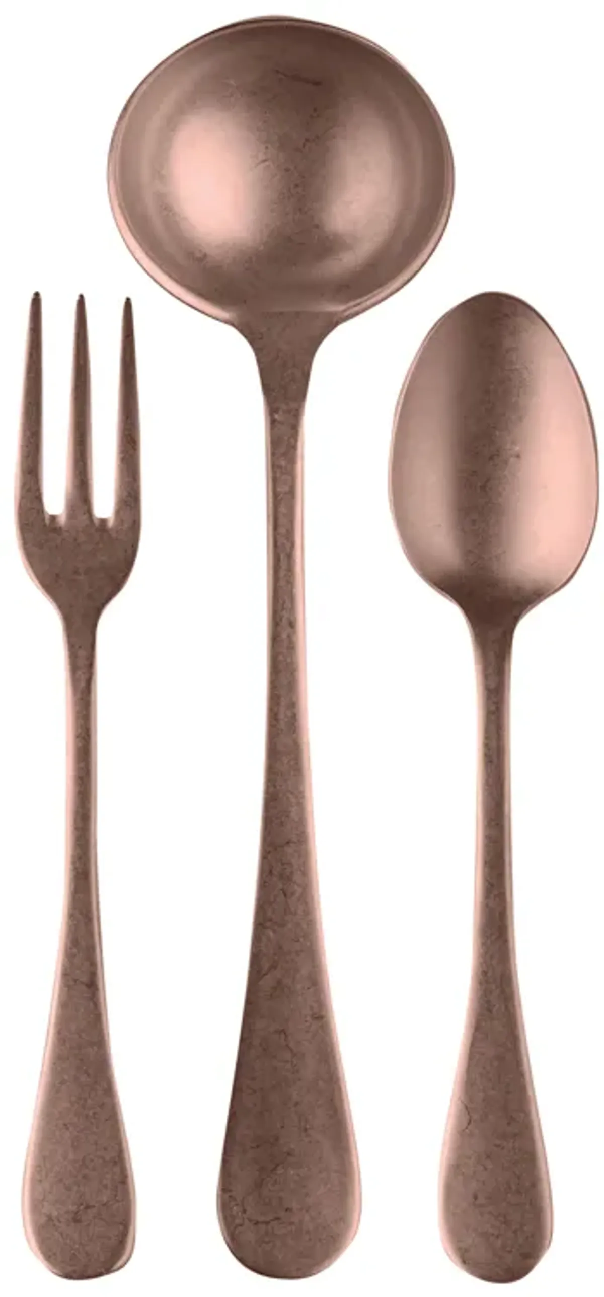 Vintage 3-Piece Serving Set in Bronze