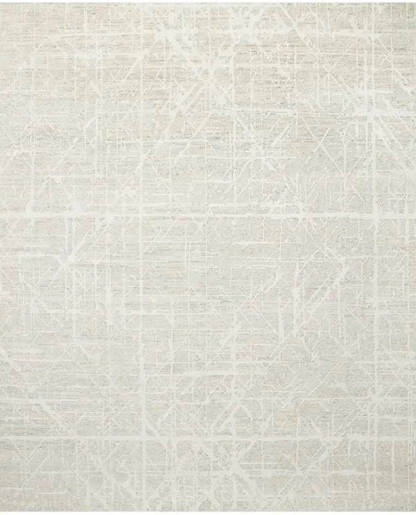 Atlas ATL03 Bone/Silver 2' x 3' Rug