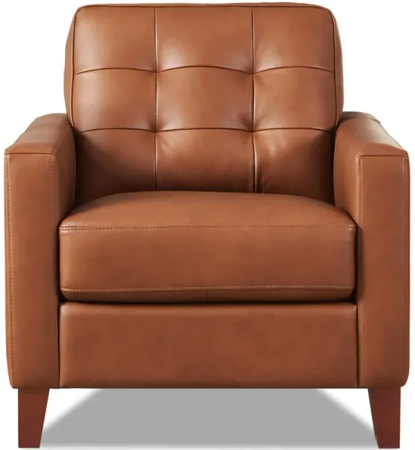 Aiden Top Grain Leather Chair