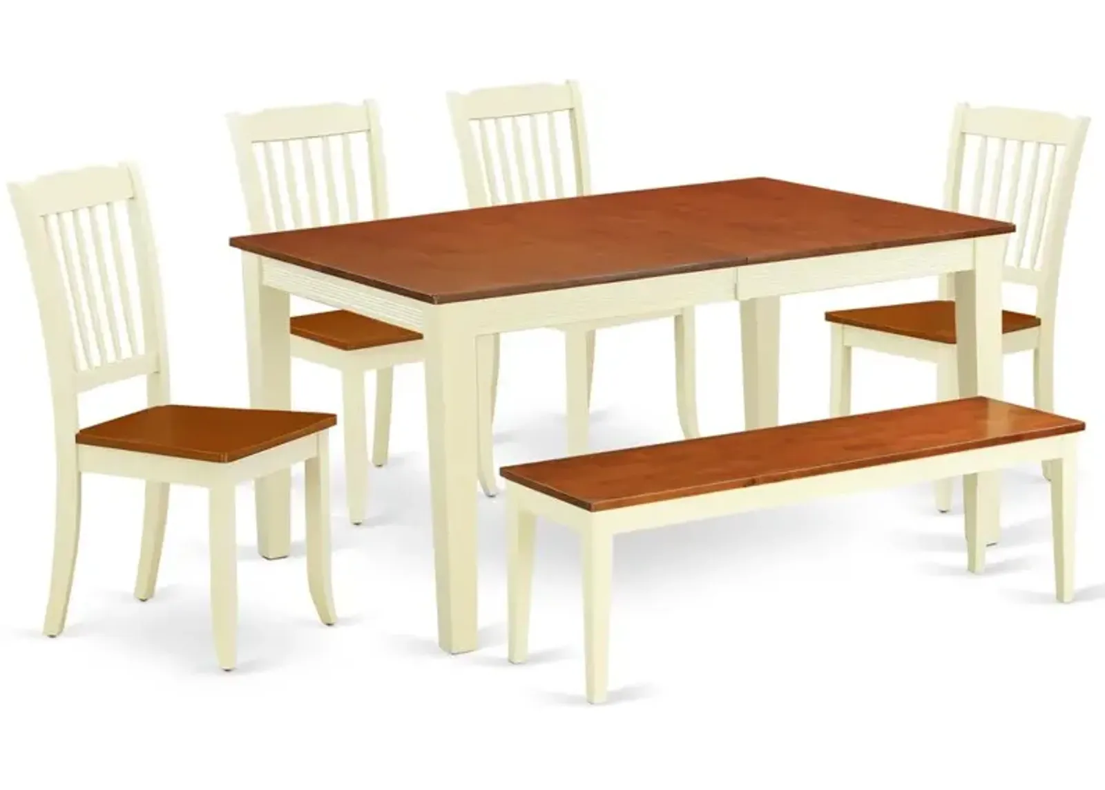 Dining Room Set Buttermilk & Cherry