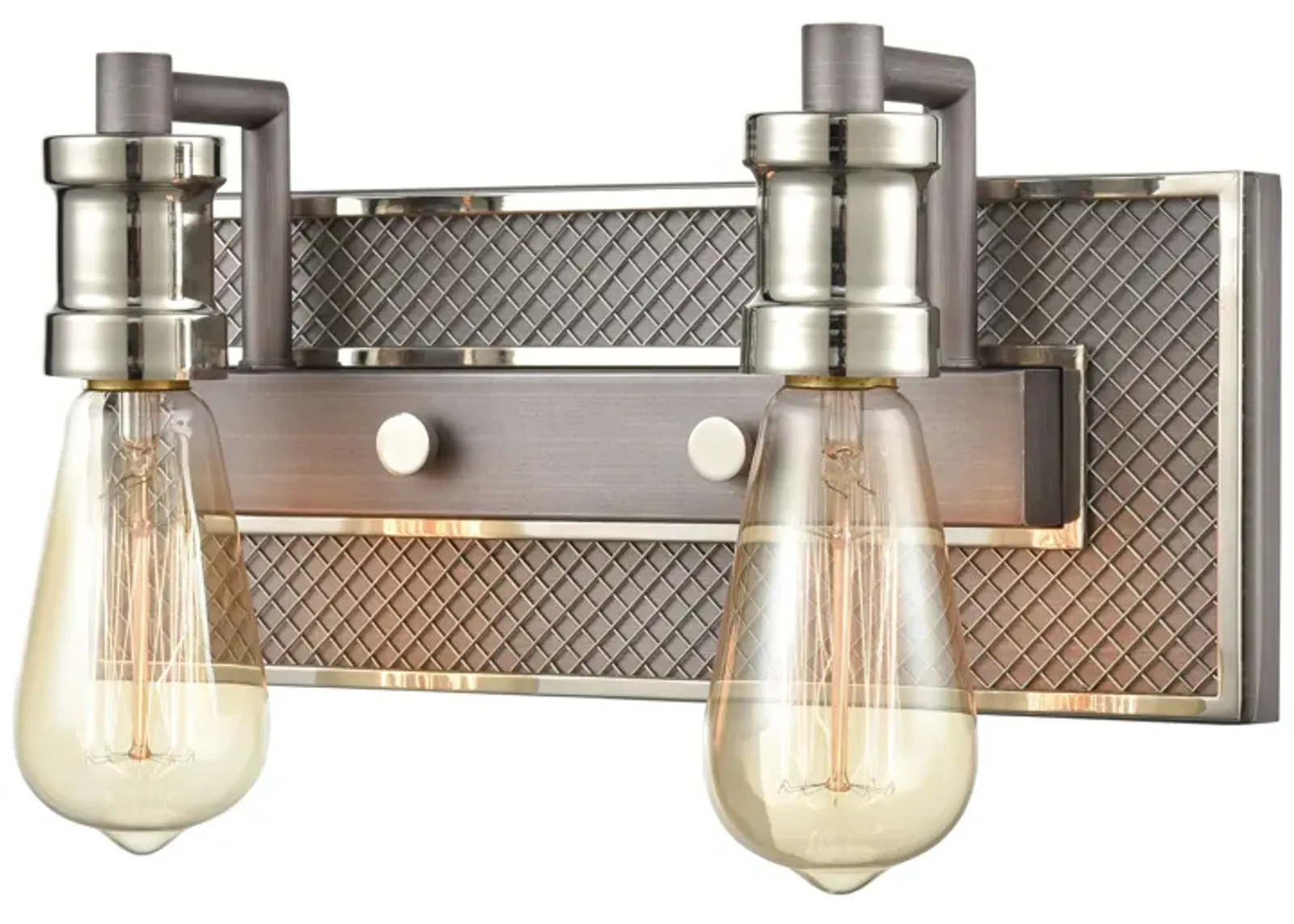 Gridiron 2-Light Vanity Light