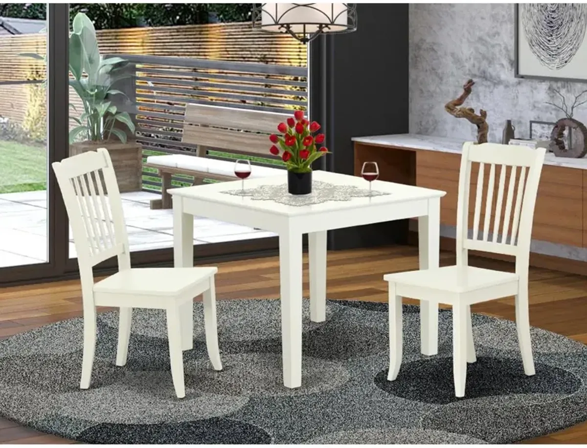 Dining Room Set Linen White