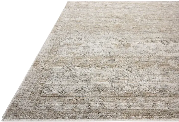 II Tabitha Ivory/Khaki 2'7" x 10'0" Runner Rug by Loloi II