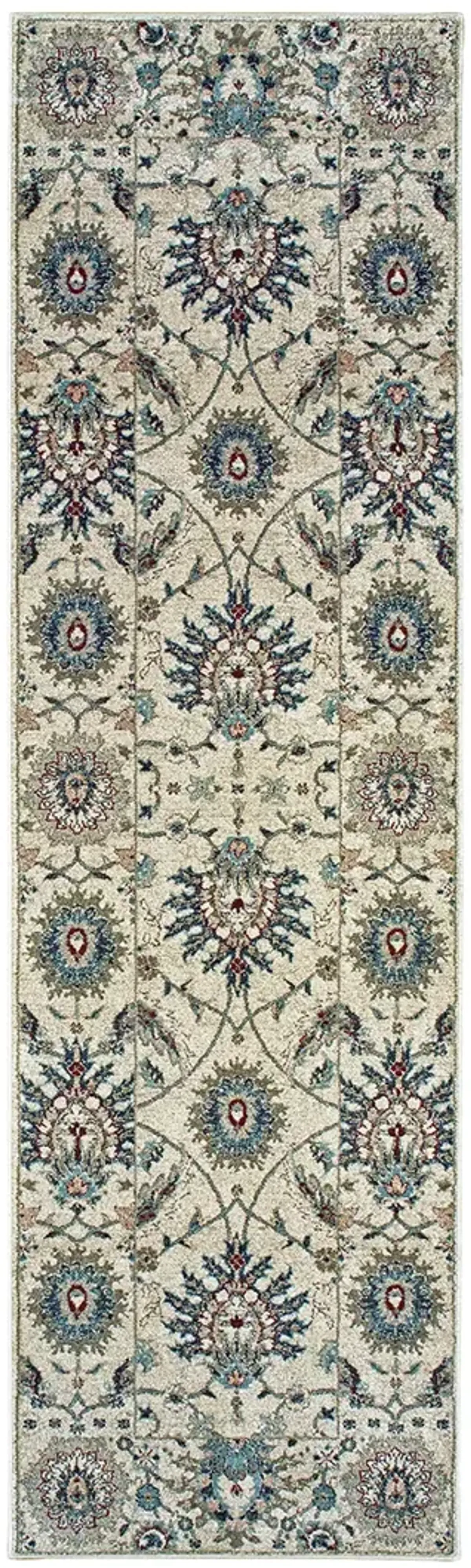 Raleigh 2'3" x 7'6" Ivory Rug