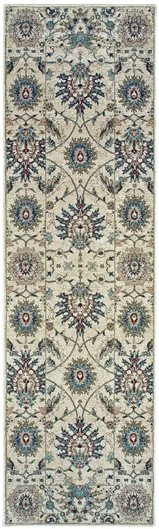 Raleigh 2'3" x 7'6" Ivory Rug