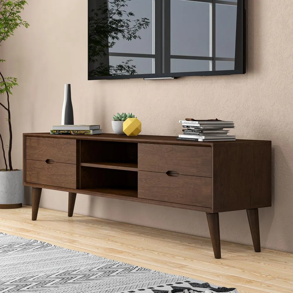 Ashcroft Furniture Co Adrian TV Stand (Walnut)