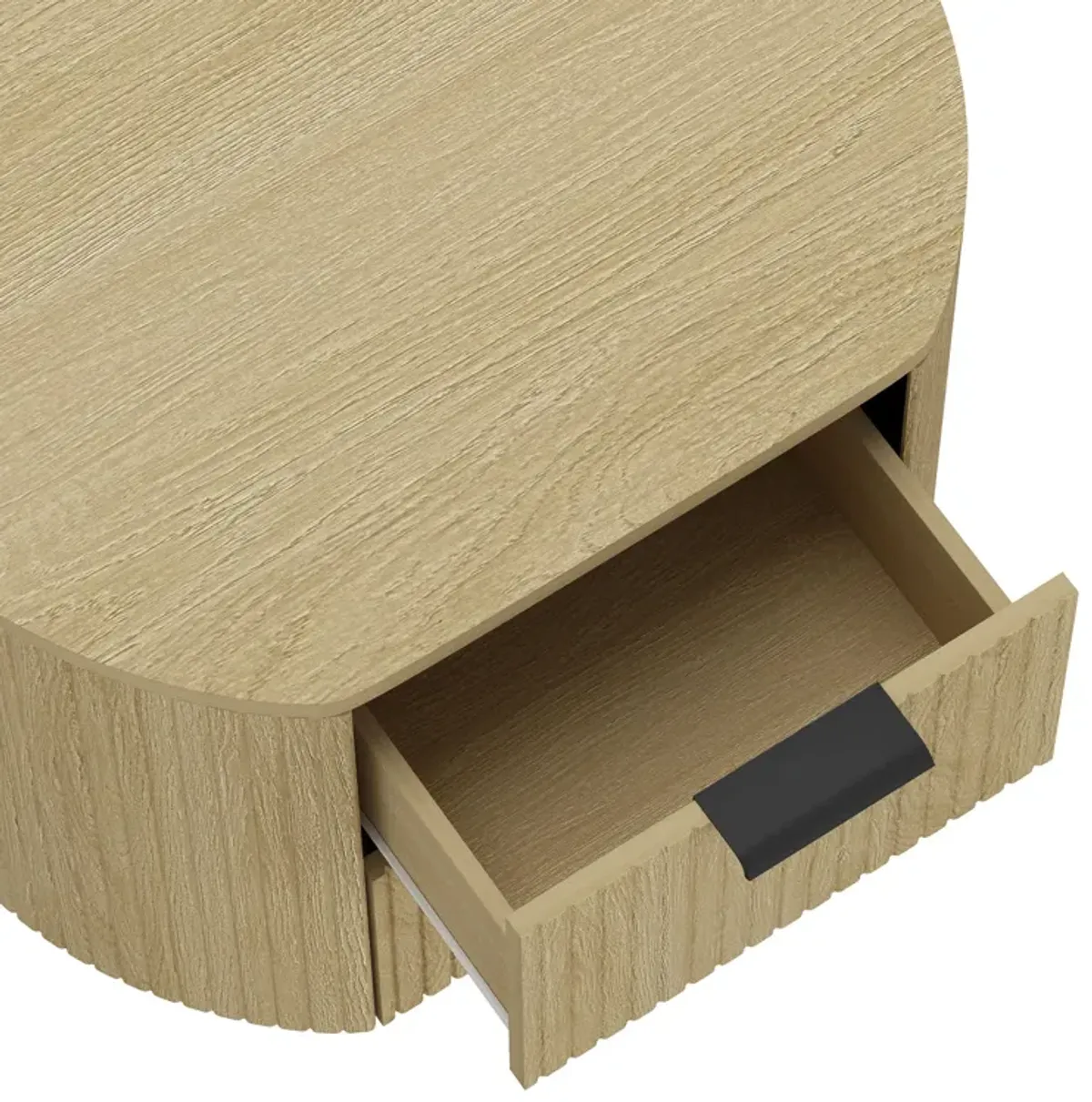 Olivia Nightstands with Black (Set of 2)