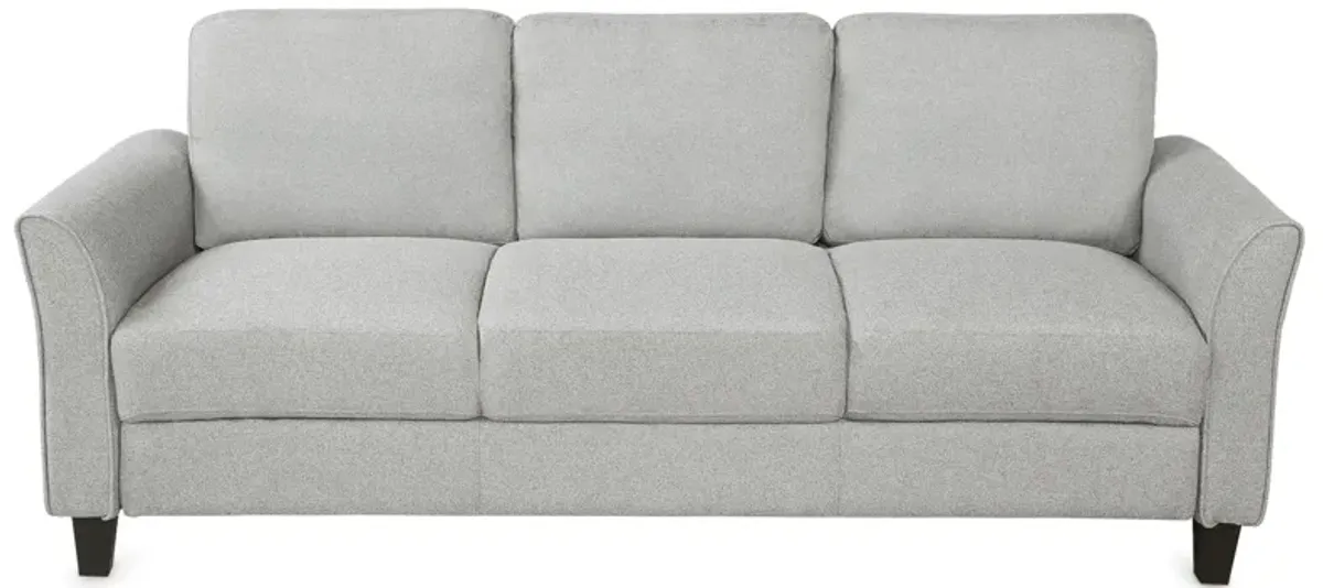 3-Seat Sofa Living Room Linen Fabric