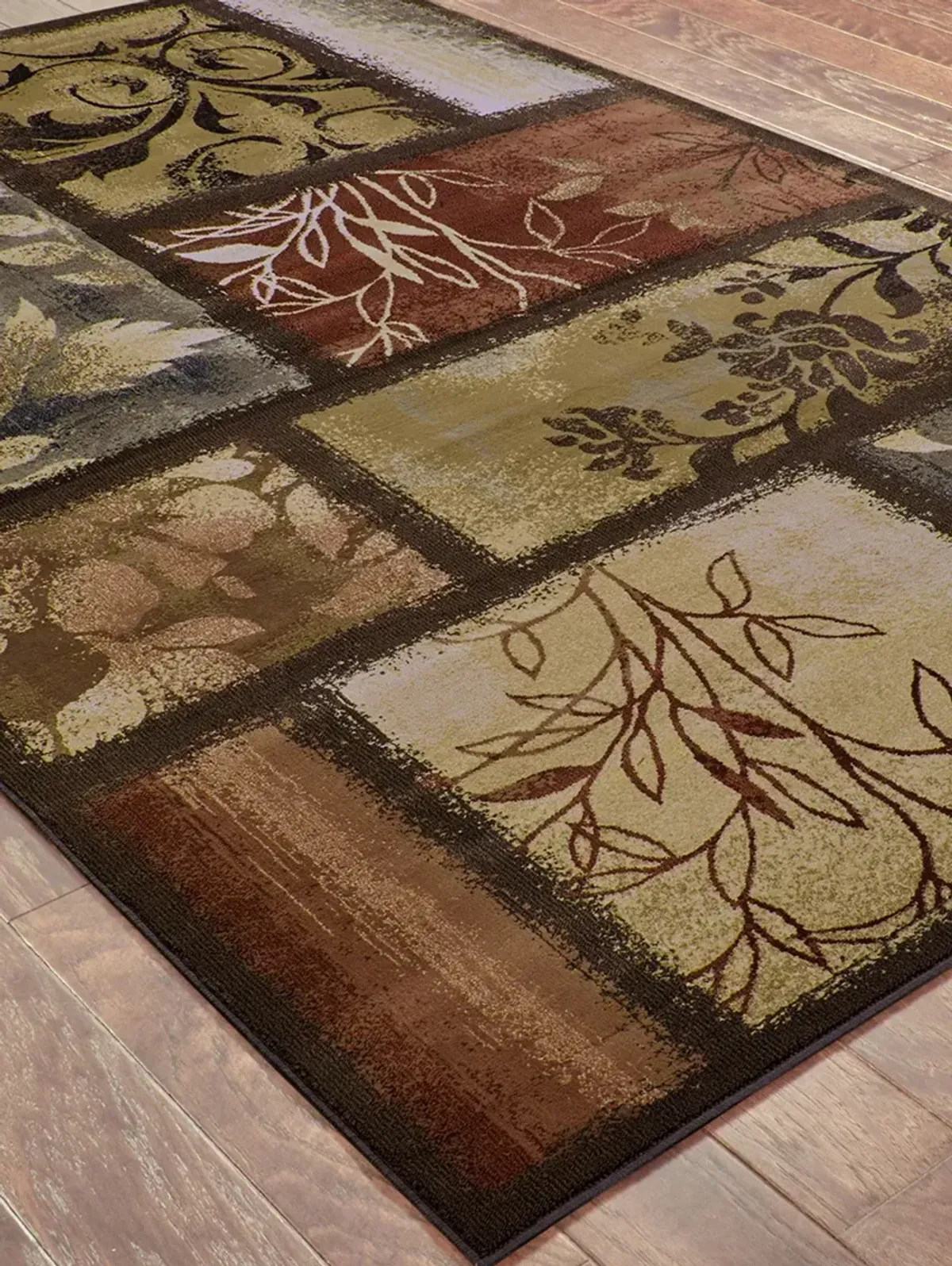 Hudson 7'8" Brown Rug