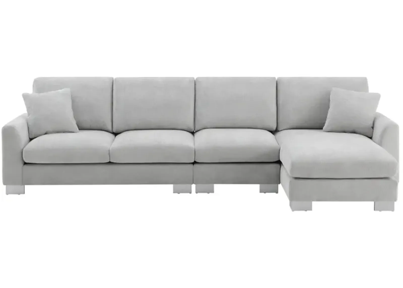 Merax Modern L-shaped Oversized Sectional Sofa