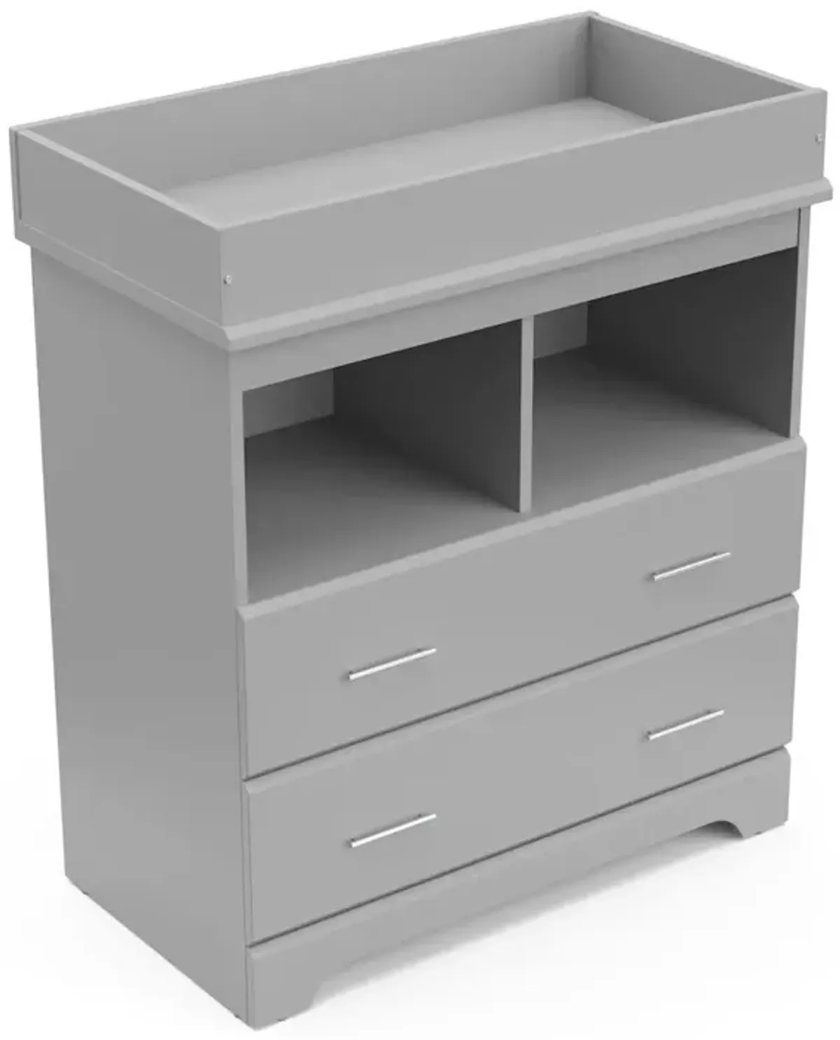 Storkcraft Brookside 2 Drawer Changing Chest - Pebble Gray