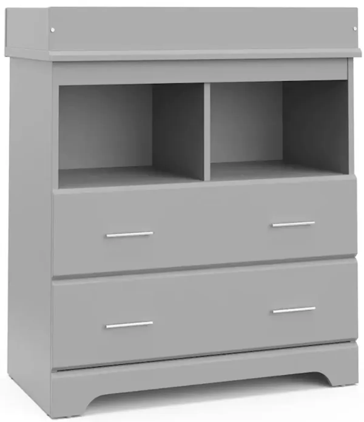 Storkcraft Brookside 2 Drawer Changing Chest - Pebble Gray