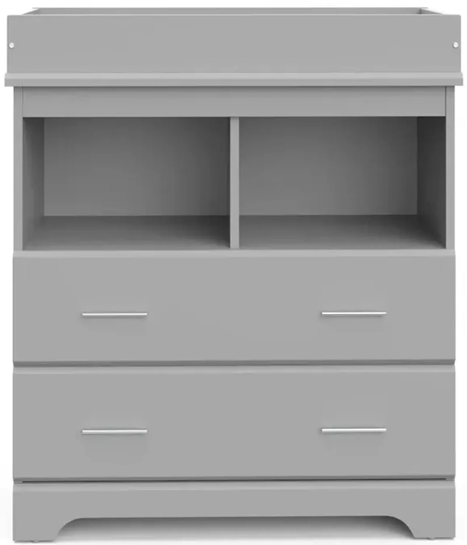 Storkcraft Brookside 2 Drawer Changing Chest - Pebble Gray