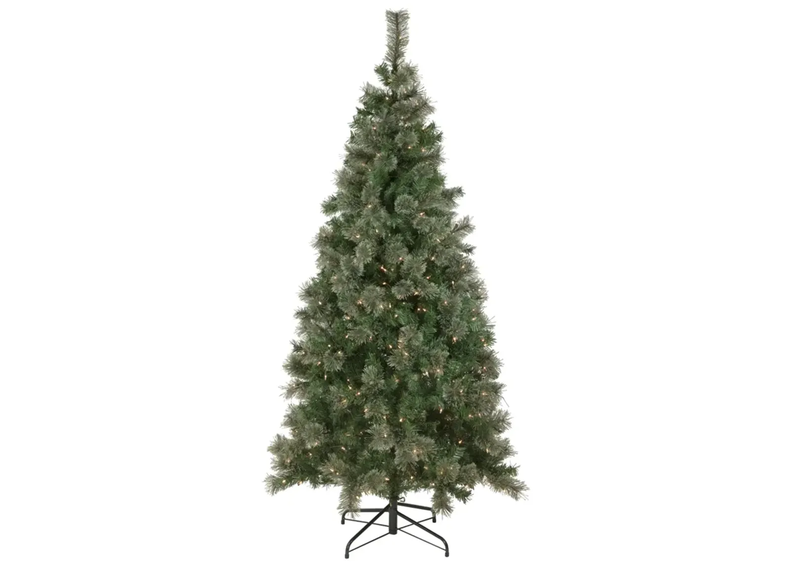 6.5' Pre-Lit Oregon Cashmere Pine Artificial Christmas Tree  Clear Lights