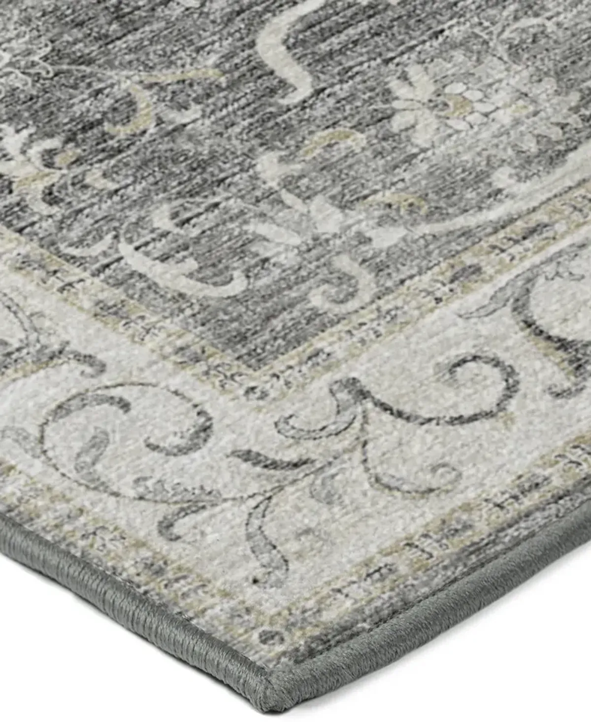 Tuscany TU6 Charcoal 20" x 30" Rug