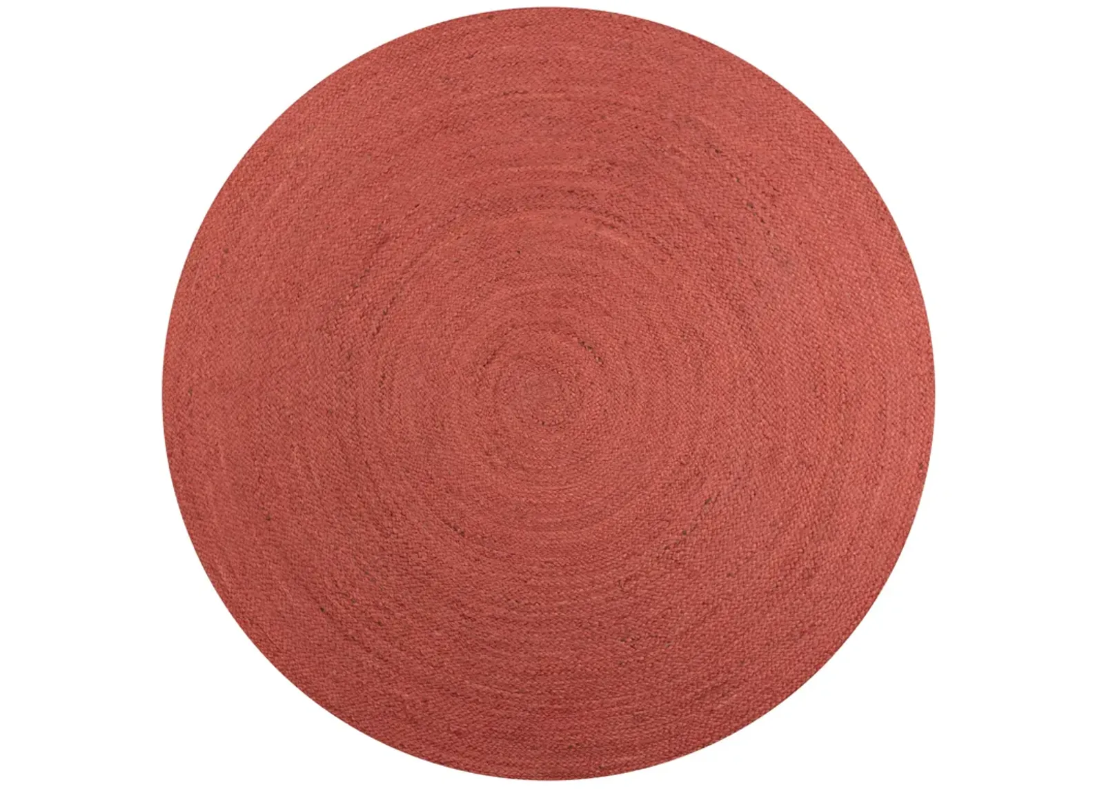 Zara Braided Coastal Cottage Round Jute. Round Area Rug