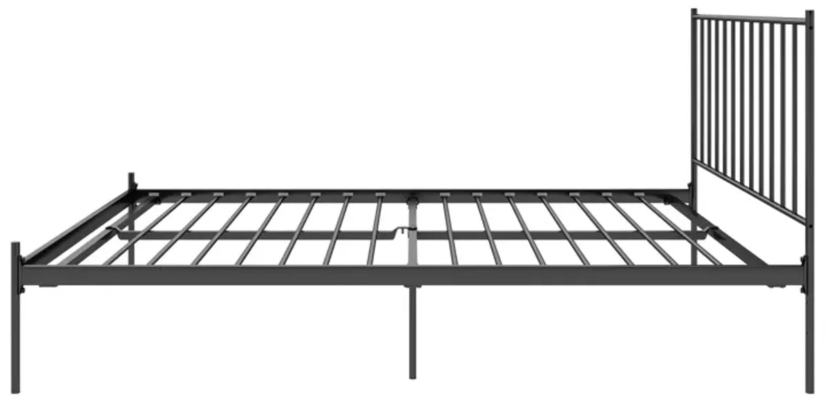 Ares Metal Bed, King, Black