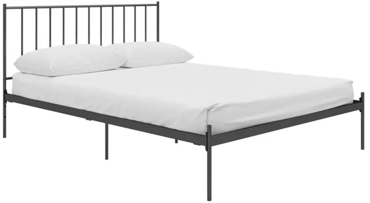 Ares Metal Bed, King, Black