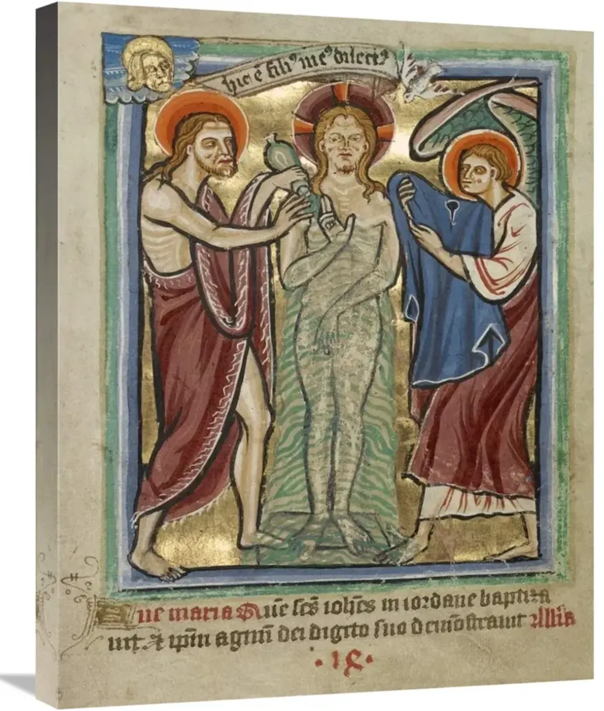 The Baptism of Christ-Canvas Art-22x28