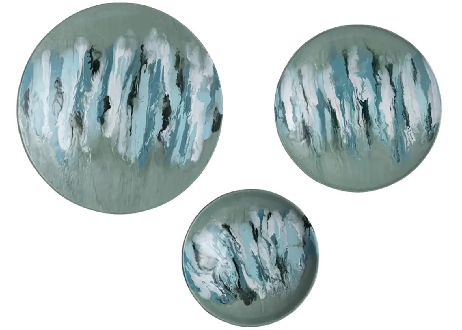 Spindrift Dimensional Wall Art - Set of 3