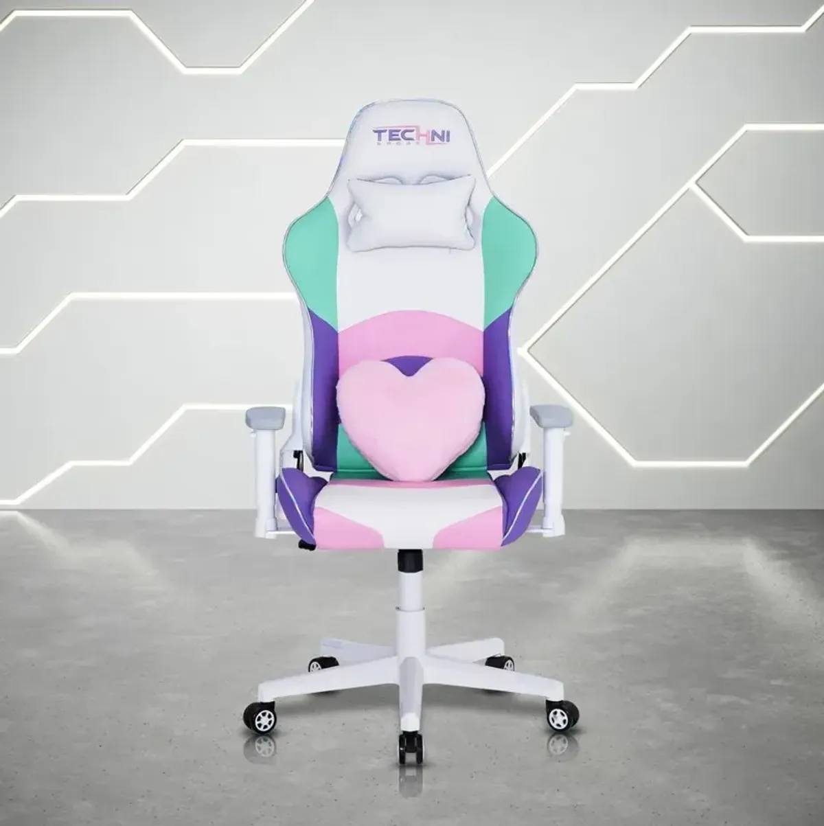 Techni Sport TS-42 Office-PC Gaming Chair, Kawaii