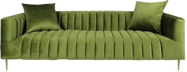 Mid-Century Modern Rutland Sofa in Olive