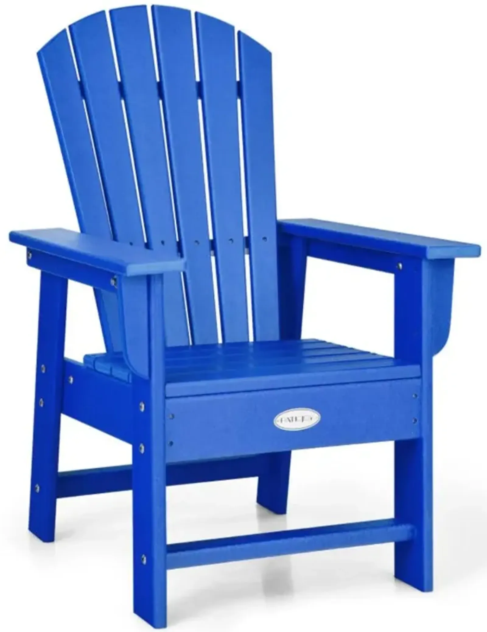 Hivvago Patio Kids' Adirondack Chair with Ergonomic Backrest