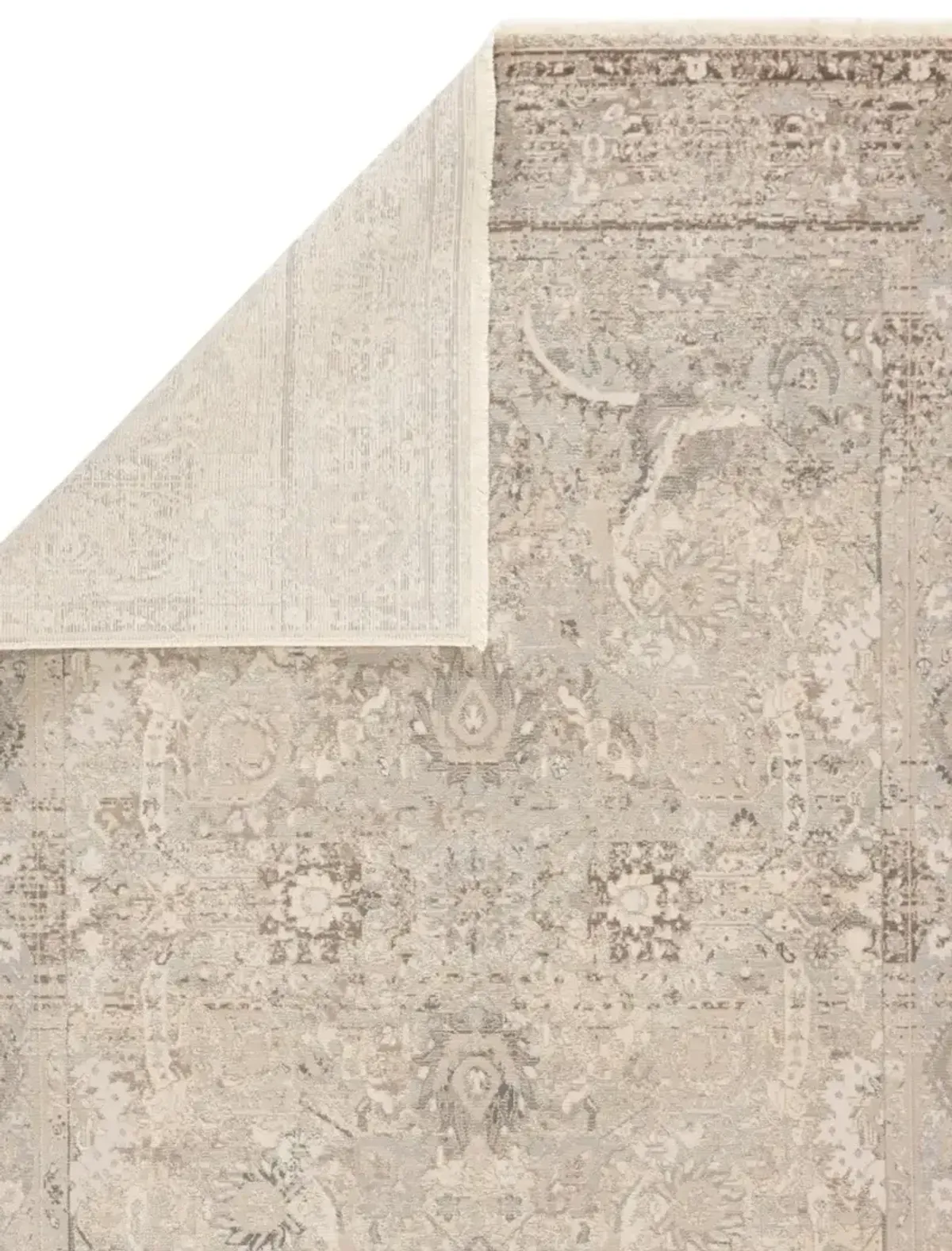 Vienne Baptiste Gray 2'6" x 8' Runner Rug