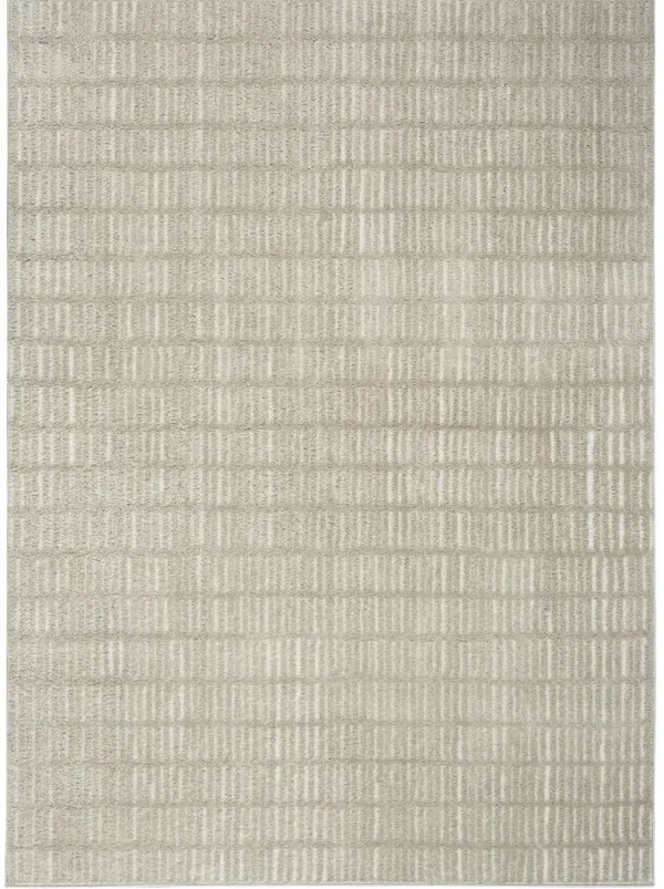 Modern Comfort MNC03 Gray/Ivory 7'10" x 9'10" Rug