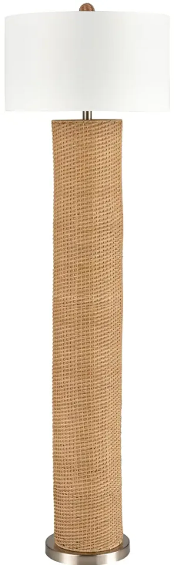 Mulberry Lane Brown 64'' High 1-Light Floor Lamp