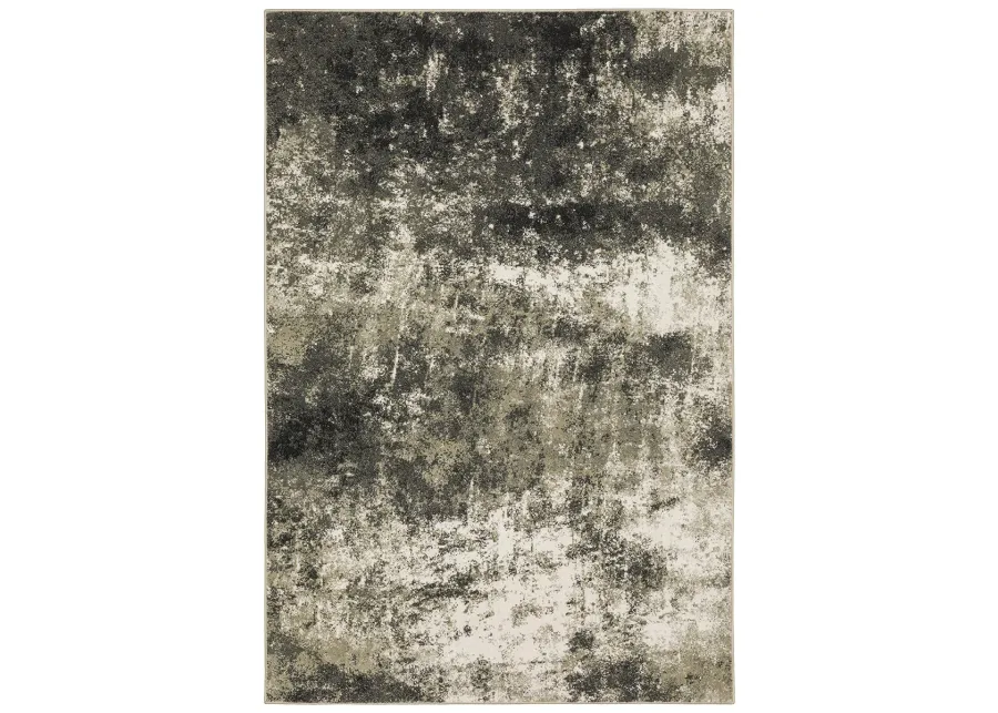 Venice 6'7" x 9'2" Charcoal Rug