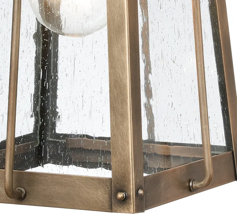 Kirkdale 13'' High 1-Light Brass Outdoor Sconce