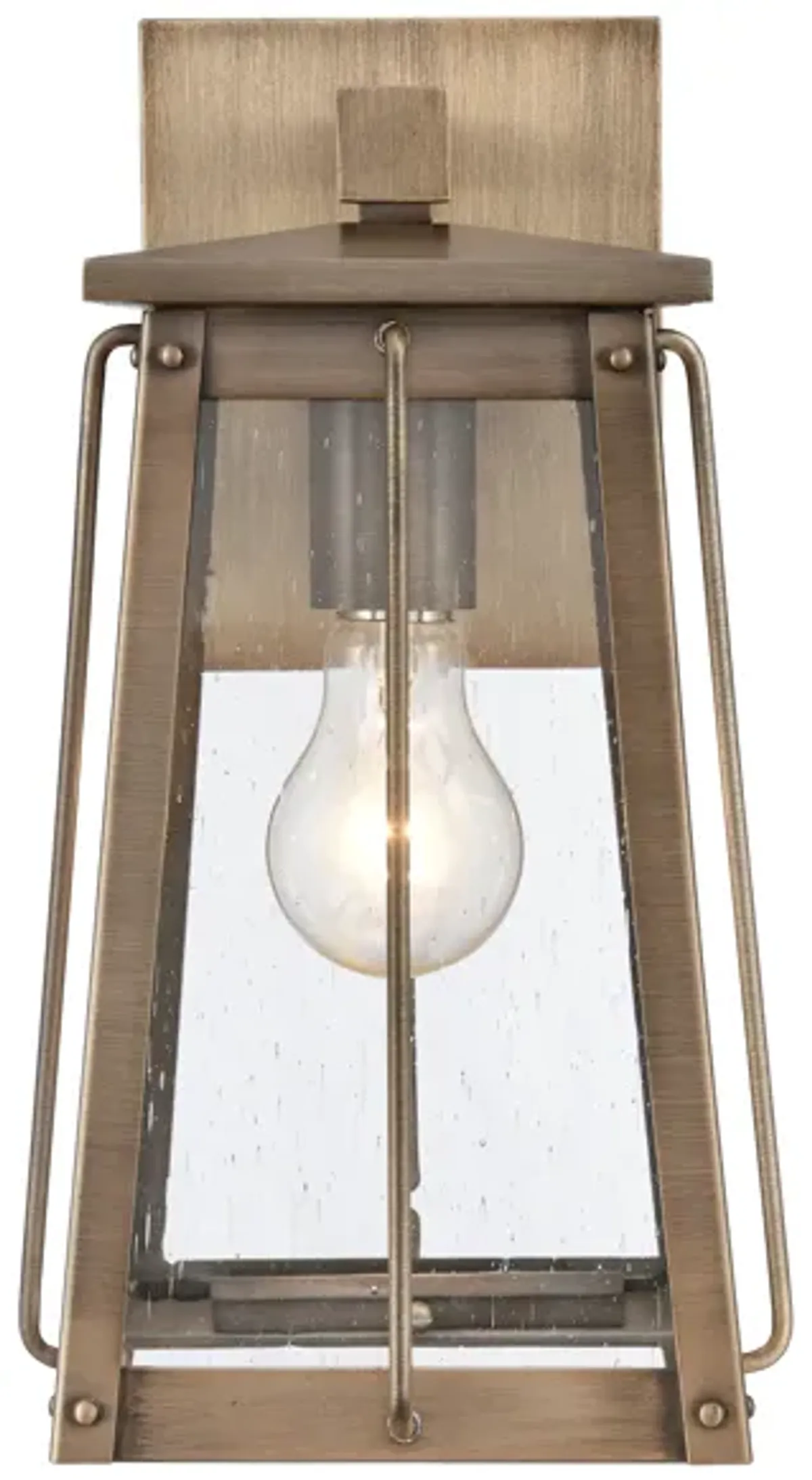 Kirkdale 13'' High 1-Light Brass Outdoor Sconce