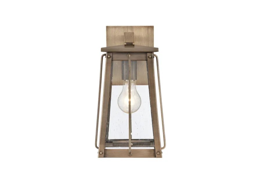 Kirkdale 13'' High 1-Light Brass Outdoor Sconce