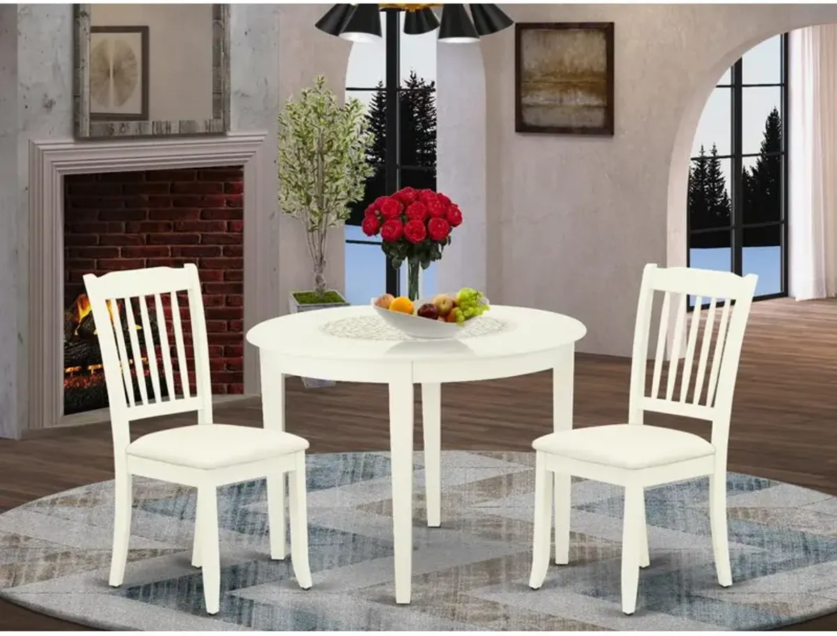 Dining Room Set Linen White