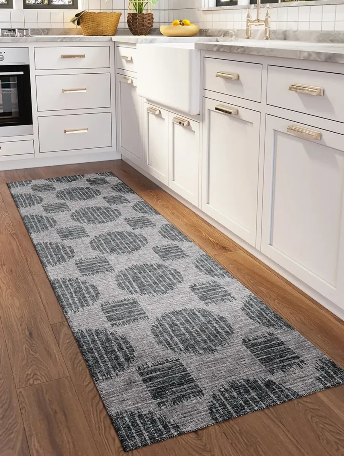 Sedona SN13 Pewter 2'3" x 12' Rug