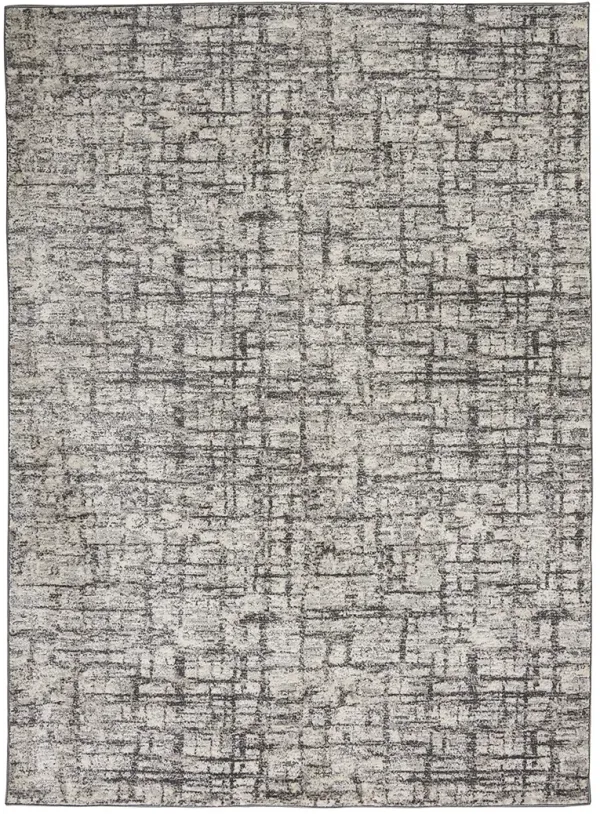 CK950 Rush CK952 Ivory/Gray 6' x 9' Rug